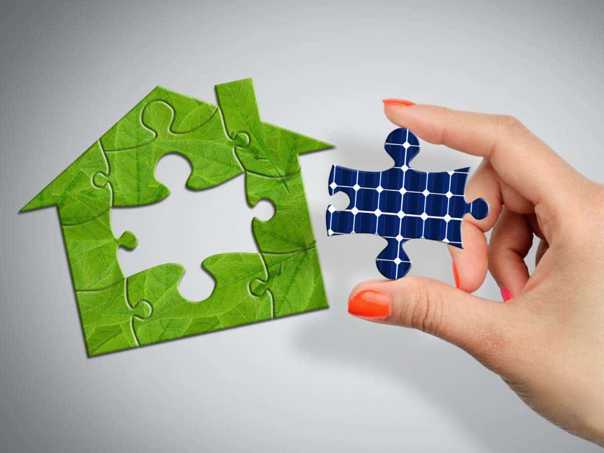 Home with solar panels installed by Green360Solutions, increasing property value